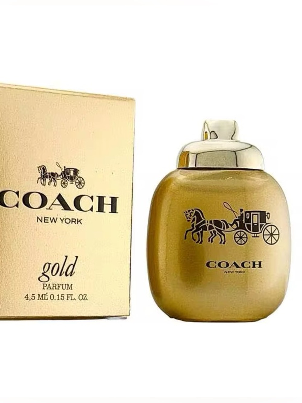 Coach Gold Parfum For Women 4.5 Ml Mini (Travel Size) NEW